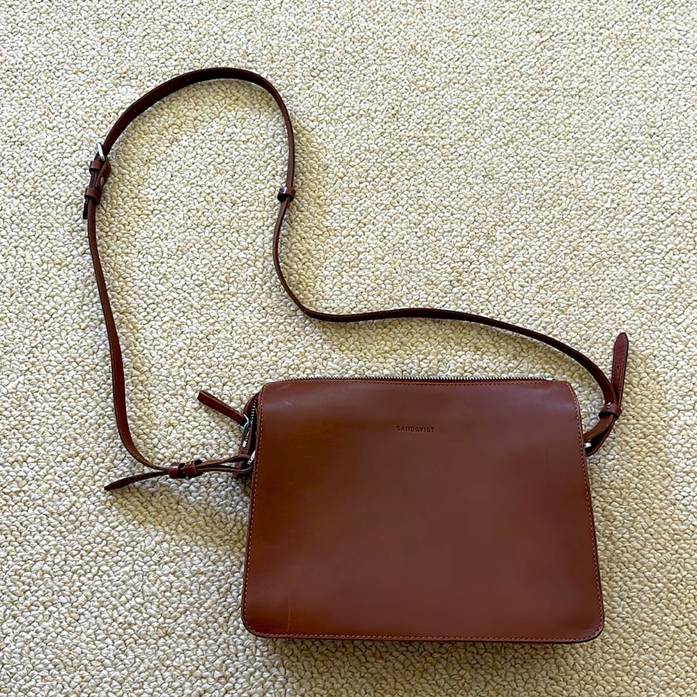 Sandqvist Franka Leather Handbag